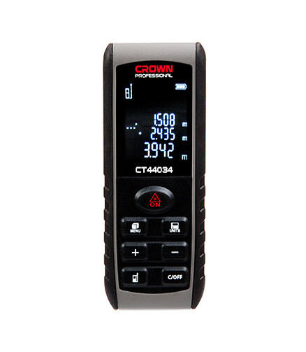 Дальномер лазерный CROWN CT44034 80м 438x503 в Материке