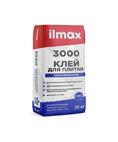 Клей ILMAX 3000 Standardfix д/плитки 25кг 238x286 в Материке