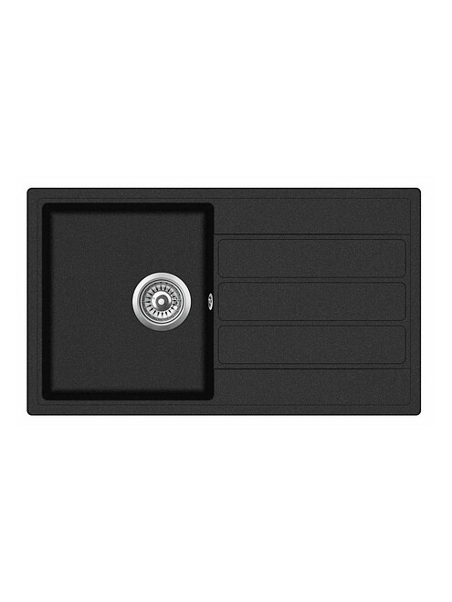 Мойка ZORG ECO-3-B 760x440мм черная (без сифона) 495x660 Мойка ZORG ECO-3-B 760x440мм черная (без сифона) 495x660 в Материке