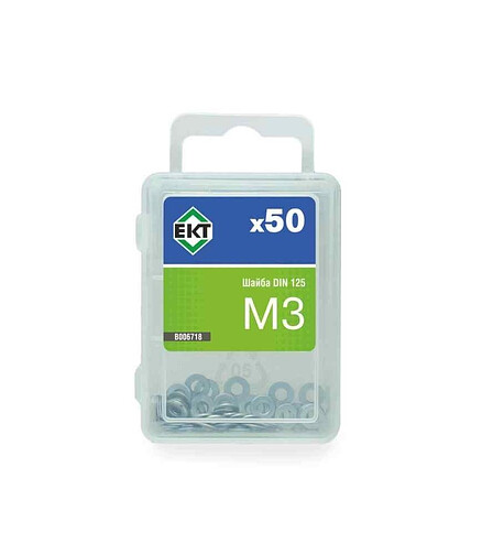 Шайба М3, цинк, DIN125 (1уп=50шт) B006718_BOX 438x503 в Материке