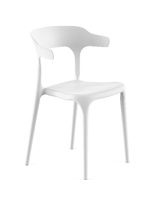 Стул ENOVA (48x44x78см) пластик белый PP0002W4 495x660 Стул ENOVA (48x44x78см) пластик белый PP0002W4 495x660 в Материке