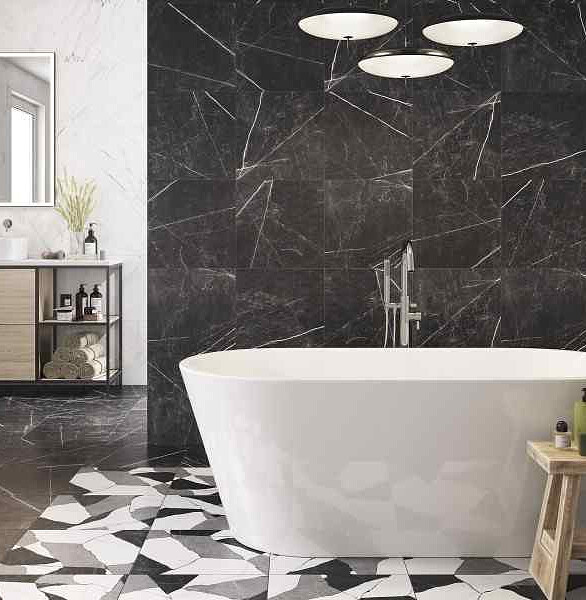 Керамогранит Cersanit ORIENTAL 42х42 см 1,587 м2 цвет черный 586x674 Керамогранит Cersanit ORIENTAL 42х42 см 1,587 м2 цвет черный 586x674 в Материке