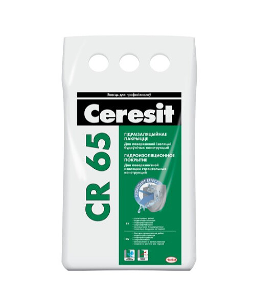 Смесь CERESIT CR 65 гидроизоляционная, 5кг 495x660 Смесь CERESIT CR 65 гидроизоляционная, 5кг 495x660 в Материке