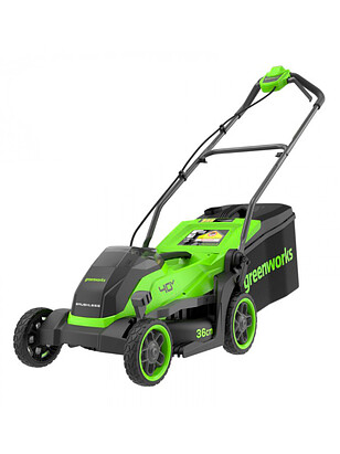 Газонокосилка без аккум. GREENWORKS GD40LM361 40В 35см 238x286 в Материке