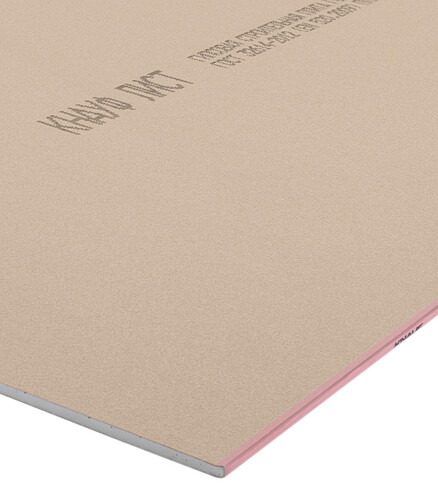 Гипсокартон стеновой огнестойкий Knauf ГСП тип DF (ГКЛО) 12,5*1200*2500мм 438x503 в Материке - Вариант 2