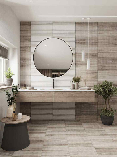 Плитка Beryoza Ceramica GRUNGE 30х60см 1,62м2 цвет дымчатый 495x660 Плитка Beryoza Ceramica GRUNGE 30х60см 1,62м2 цвет дымчатый 495x660 в Материке