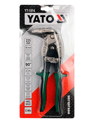 Ножницы по металлу 90° YATO правые 238x286 в Материке - Вариант 2
