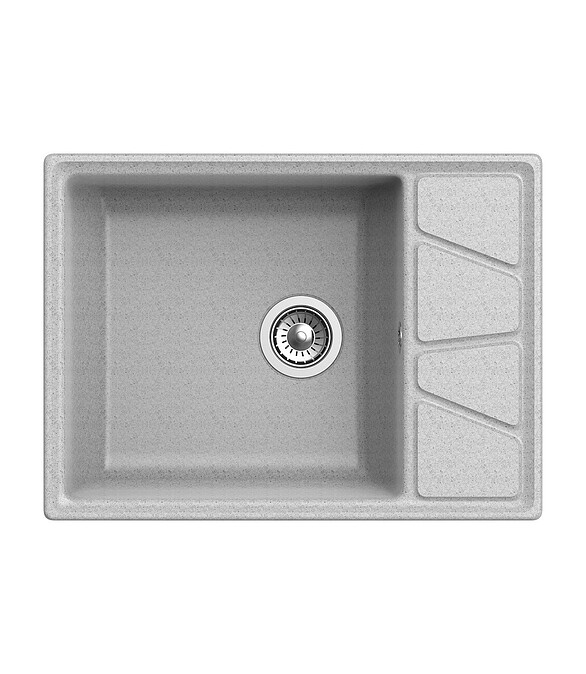 Мойка GRANFEST GF-V680L 680x500мм ск.мрамор-серый (сифон в комплекте) 586x674 Мойка GRANFEST GF-V680L 680x500мм ск.мрамор-серый (сифон в комплекте) 586x674 в Материке