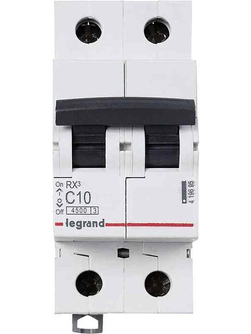 Выключатель автоматический LEGRAND RX3 2П 10А 495x660 Выключатель автоматический LEGRAND RX3 2П 10А 495x660 в Материке