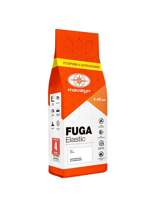 Фуга Тайфун ELASTIC №200 холодная белая, 2кг 495x660 Фуга Тайфун ELASTIC №200 холодная белая, 2кг 495x660 в Материке