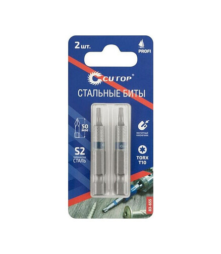 Бита CUTOP T10 50мм 2шт/уп. 438x503 в Материке - Вариант 3