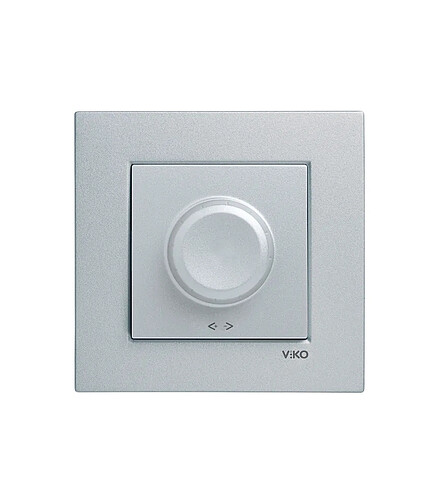 Светорегулятор Viko NOVELLA 92105020 серебро 438x503 в Материке - Вариант 2