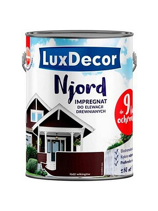 Краска LuxDecor Njord антисептик д/древесины Ладья викингов, 2,5л 238x286 в Материке