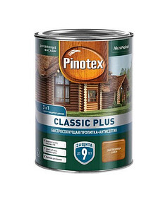 Пропитка-антисептик Pinotex Classic Plus 3 в 1 Лиственница 0,9л