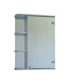 Шкаф навесной зеркальный КАМЕЛИЯ-09.55 правый (арт.СМ 001.09.55 R) 730х550х140мм