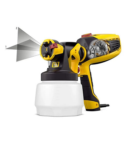Краскораспылитель WAGNER W590 Flexio 630Вт 438x503 в Материке - Вариант 4