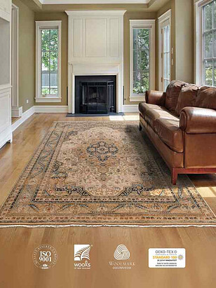 Ковер ANTIQUE 8995/53565 250*340 238x286 в Материке - Вариант 2