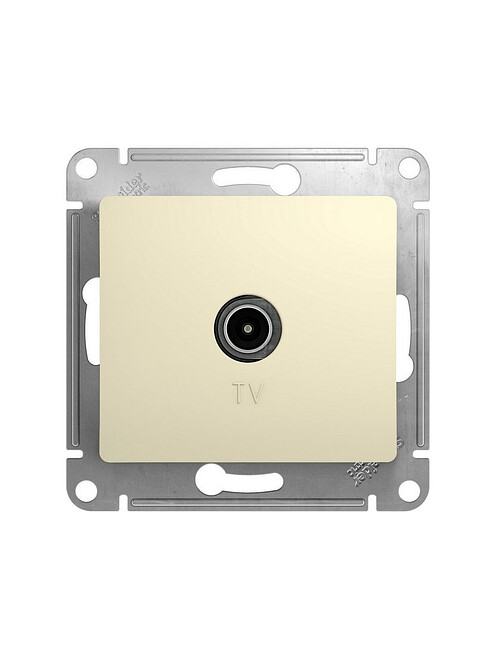 Розетка ТВ SE GLOSSA GSL000291 беж. 495x660 Розетка ТВ SE GLOSSA GSL000291 беж. 495x660 в Материке
