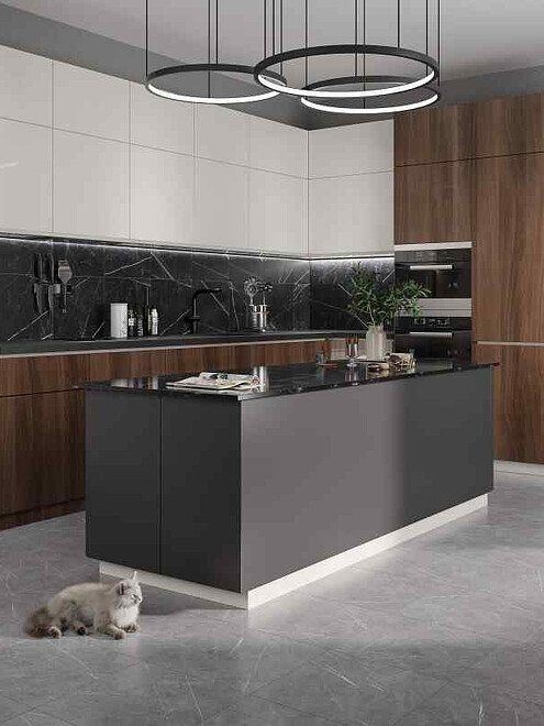 Керамогранит Cersanit ORIENTAL 42х42 см 1,587 м2 цвет серый 495x660 Керамогранит Cersanit ORIENTAL 42х42 см 1,587 м2 цвет серый 495x660 в Материке