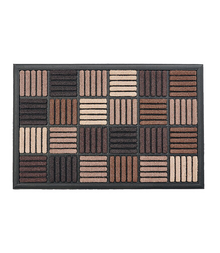 Коврик придверный PARQUET brown 40*60 438x503 в Материке
