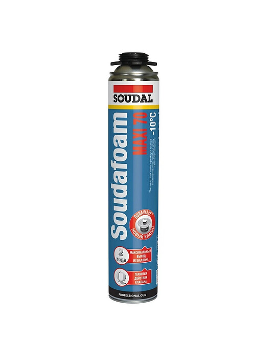 Пена монтажная SOUDAL Gun Max профессион. Winter, 870мл 495x660 Пена монтажная SOUDAL Gun Max профессион. Winter, 870мл 495x660 в Материке