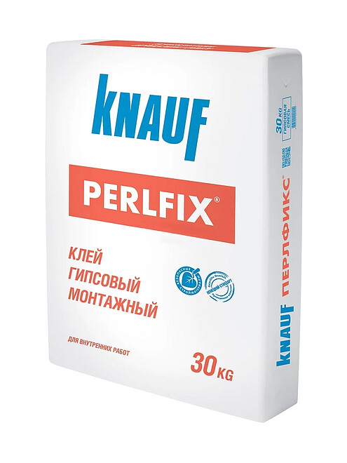 Клей KNAUF Perlfix для гипсокартона РБ, 30кг 495x660 Клей KNAUF Perlfix для гипсокартона РБ, 30кг 495x660 в Материке