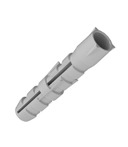 Дюбель распорный 6х30мм без борта OptimPlast, (пнд) (уп=10шт) 438x503 в Материке