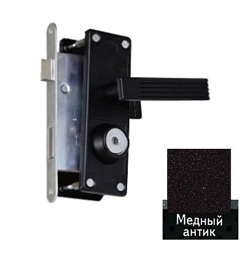 Замок врезной с ручками ВолМет ЗВ4Дт-03-08/2.2, антик.медь 495x660 Замок врезной с ручками ВолМет ЗВ4Дт-03-08/2.2, антик.медь 495x660 в Материке