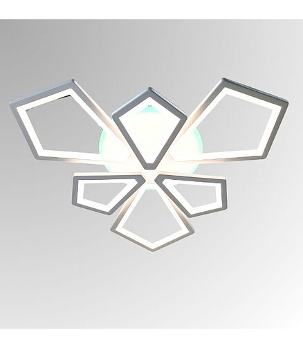 Светильник потолочный L29409C/3+3A 132W+7W бел. (RGB) 438x503 в Материке