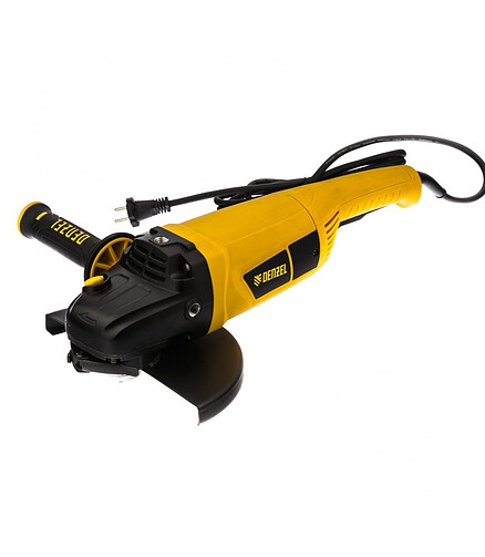 Машина углошлифовальная DENZEL AG230-2600 2600Вт 230мм 438x503 в Материке