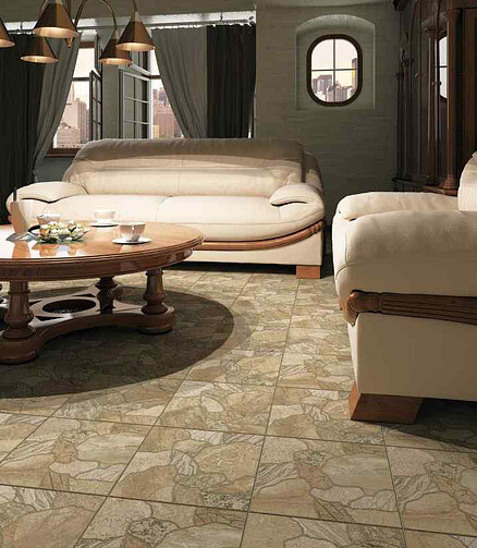 Керамогранит Beryoza Ceramica КОЛИЗЕЙ 29,3х29,3 см 1,2 м2 цвет коричневый 438x503 в Материке