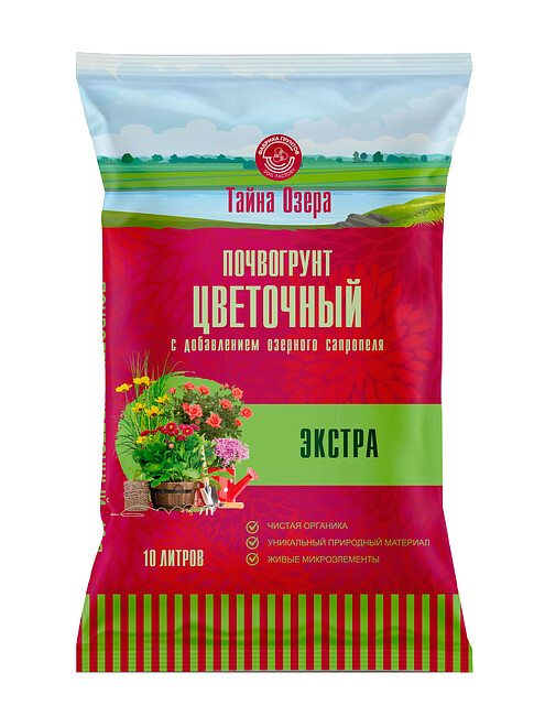 Грунт Цветочный Тайна Озера ЭКСТРА (10л) 495x660 Грунт Цветочный Тайна Озера ЭКСТРА (10л) 495x660 в Материке