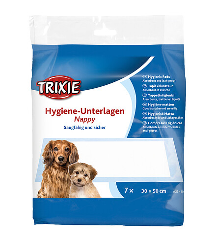Пеленки TRIXIE для приучения животного к месту 30*50см (уп=7шт) 438x503 в Материке