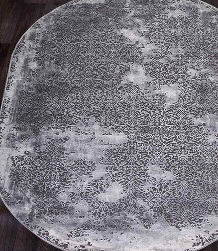 Ковер ARMINA 03792A Grey/Grey 160*230, овал 438x503 в Материке - Вариант 2