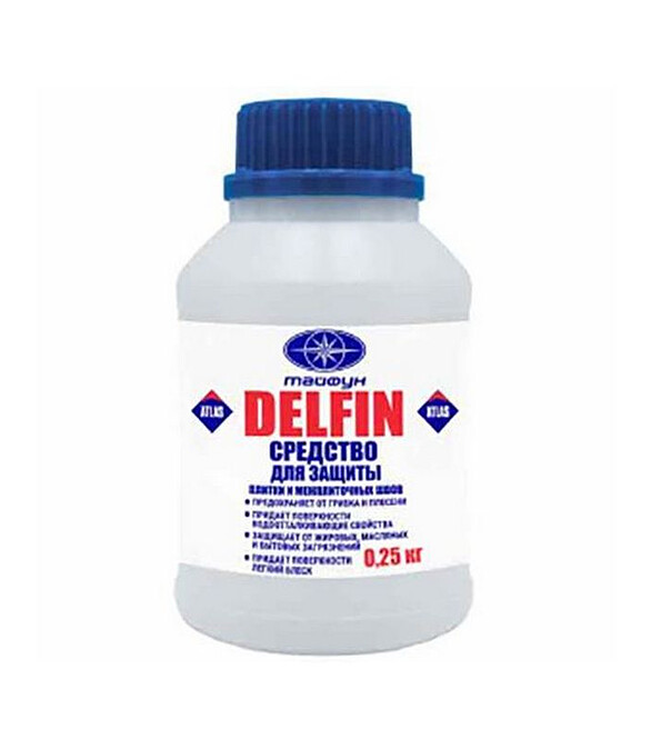 Средство DELFIN для плитки защитное, 0,25кг 586x674 Средство DELFIN для плитки защитное, 0,25кг 586x674 в Материке