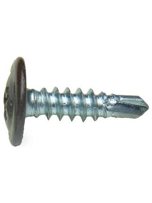 Саморез П/Ш, с ПрессШайбой, сверло 4,2х16 RAL8017 (уп=100шт)_BOX 495x660 Саморез П/Ш, с ПрессШайбой, сверло 4,2х16 RAL8017 (уп=100шт)_BOX 495x660 в Материке