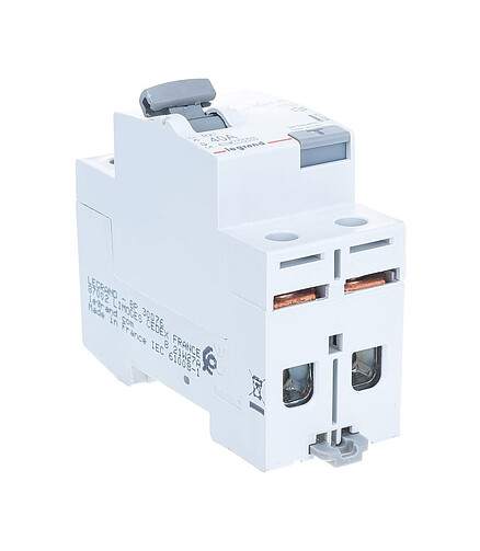 Устройство защ.отключения LEGRAND RX3 2П 40А/30мА эл.-мех. 438x503 в Материке - Вариант 2