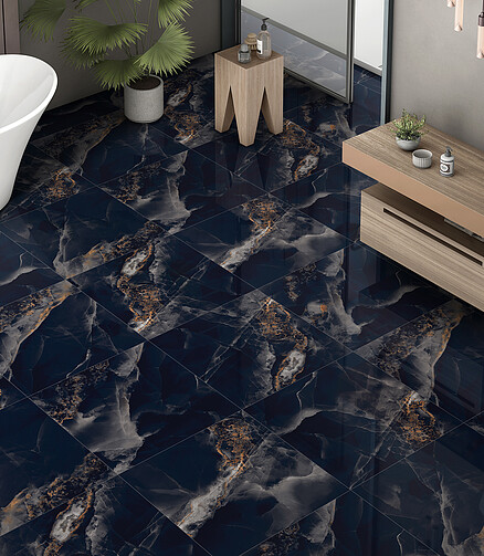 Керамогранит Varmora BLACK PARADISE 60х120 см 1,44 м2 цвет glossy 438x503 в Материке