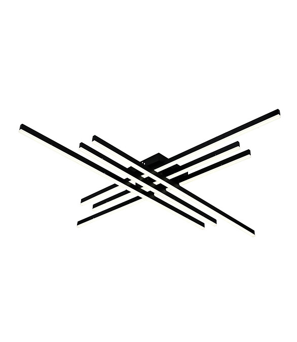 Светильник потолочный JX-9795/6 BK светодиод. 586x674 в Материке