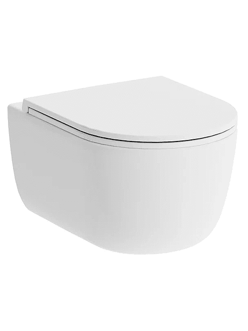 Унитаз SIRIUS DX86C1700SC безободковый подвесной с сиденьем Duroplast Soft-Close 495x660 Унитаз SIRIUS DX86C1700SC безободковый подвесной с сиденьем Duroplast Soft-Close 495x660 в Материке