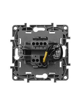 Выключатель прох. Legrand ETIKA 672615 1кл. подсв. антрацит 238x286 в Материке - Вариант 3