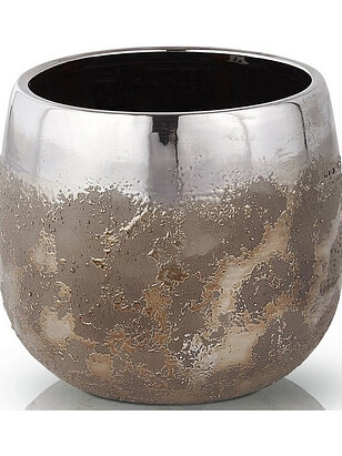 Горшок MOON (12х11см) керамика золото арт.42.004.12 238x286 в Материке