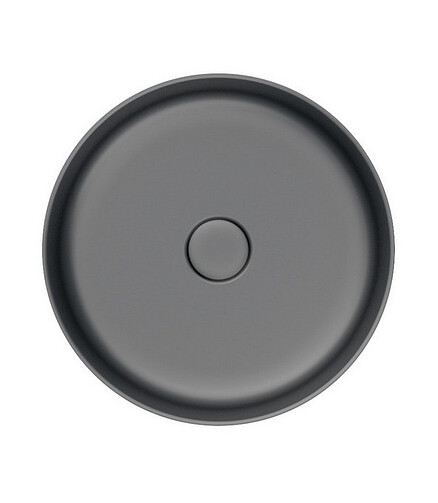 Умывальник накладной RAY RAYGM03i27, 355х355х120мм серый 438x503 в Материке - Вариант 2