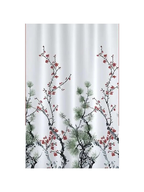 Штора для ванной комнаты JACKLINE PINE 180х200см без колец, 100% полиэстер 495x660 Штора для ванной комнаты JACKLINE PINE 180х200см без колец, 100% полиэстер 495x660 в Материке