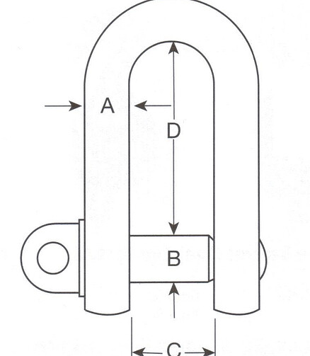 Скоба такелажная М12 (уп=1шт) 438x503 в Материке - Вариант 2