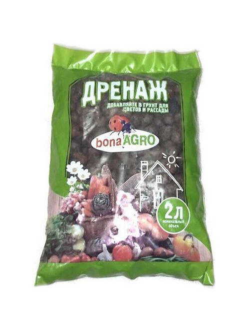 Дренаж керамзитовый bonaAGRO мелкий (2л) 495x660 Дренаж керамзитовый bonaAGRO мелкий (2л) 495x660 в Материке