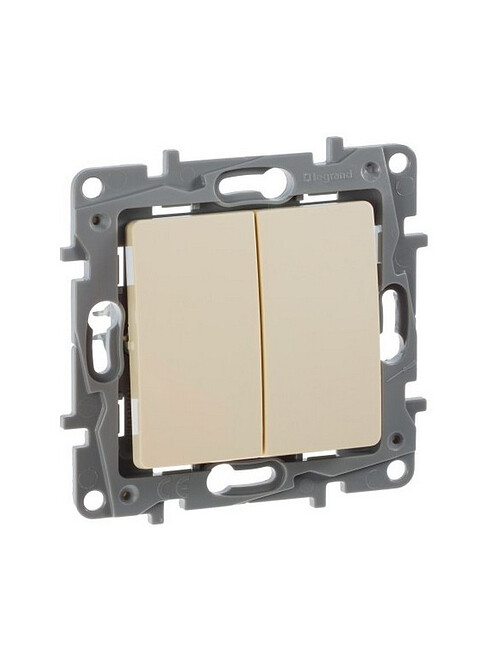 Выключатель Legrand ETIKA 672302 2кл. сл.кость 495x660 Выключатель Legrand ETIKA 672302 2кл. сл.кость 495x660 в Материке
