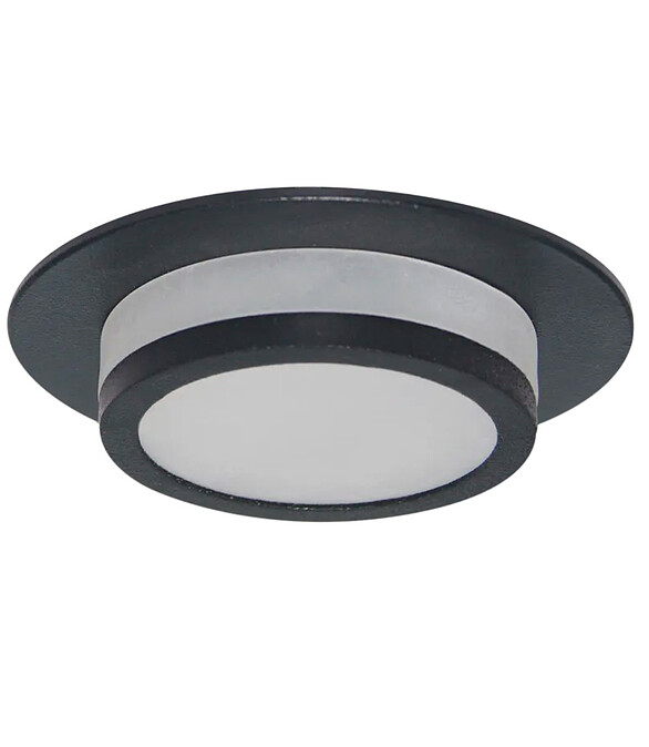 Светильник встраив. TRUENERGY Nova 21244 круг с матовым кольцом черн. GU10/IP20 586x674 Светильник встраив. TRUENERGY Nova 21244 круг с матовым кольцом черн. GU10/IP20 586x674 в Материке