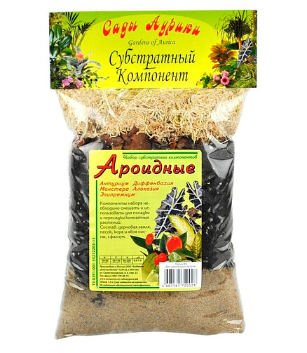 Набор субстратных компонентов АРОИДНЫЕ (1л) 438x503 в Материке
