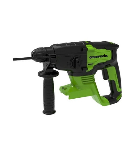 Перфоратор без акк. GREENWORKS GD24SDS2 24В 2Дж 438x503 в Материке